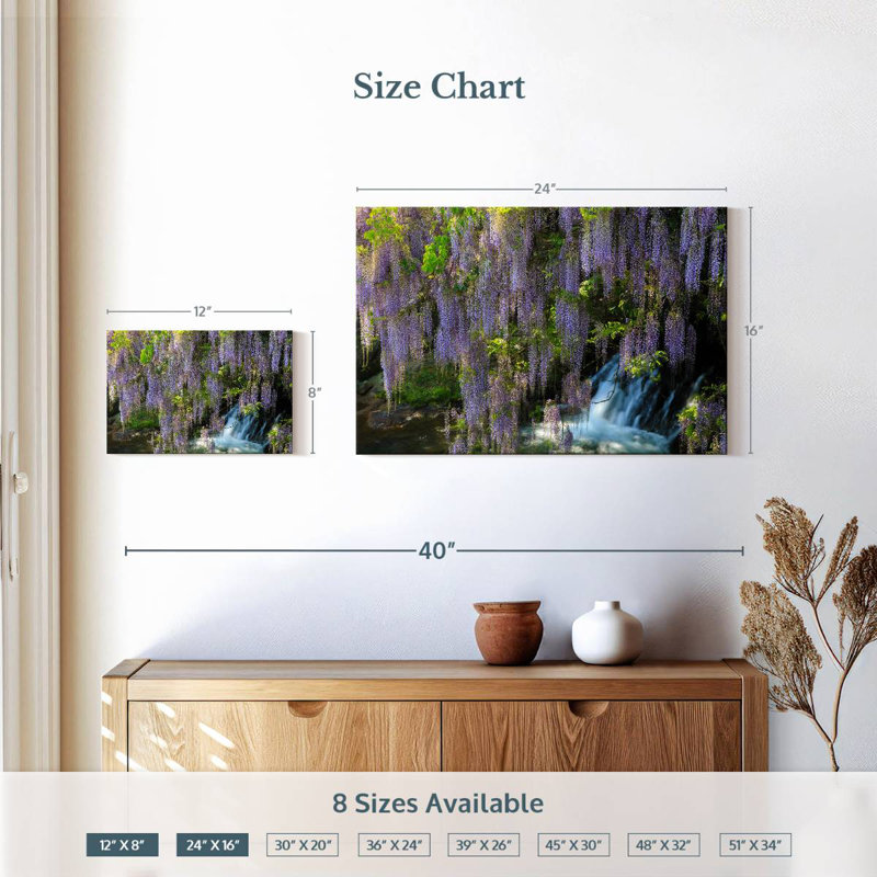Harnek Wisteria Cascade, H 16 po x l 24 po