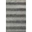 Gray Hand-Knotted Wool Viscose Striated Texture Geometric Modern Contemporary Carpet Rug-637318418