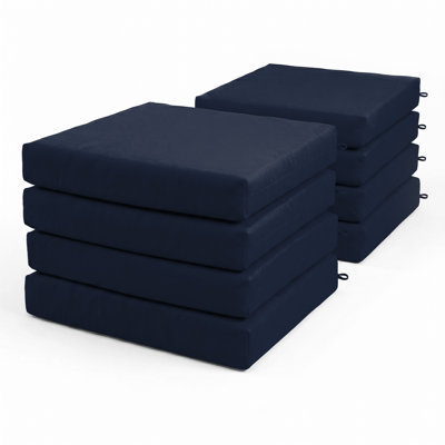 8-Piece Outdoor Sunbrella Chair Pad Set