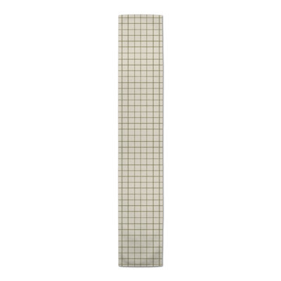 Red And Cream Check Table Runner