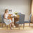19'' H Upholstered Parsons Chair-416268528
