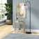 Ceno Glass Top Console Table