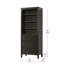 Armoire de rangement pour salle de bain 16 po en chêne chocolat-237015858-237015856