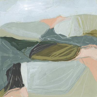 Field Partition I by June Erica Vess - Wrapped Canvas Painting