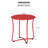 Faiga Iron Top End Table-1975949260
