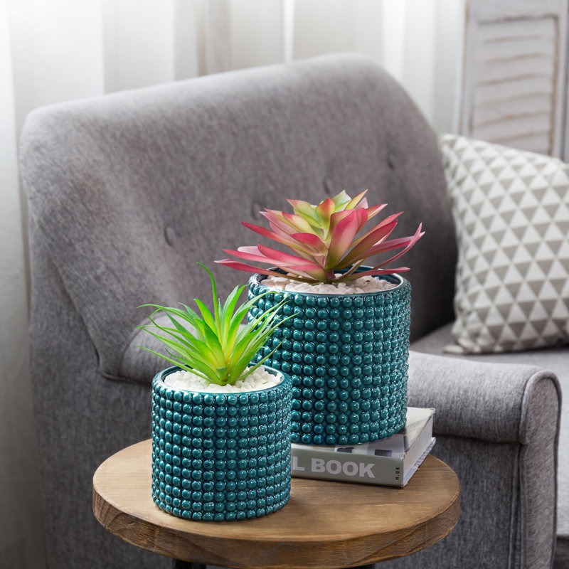 Pot Planter, Turquoise