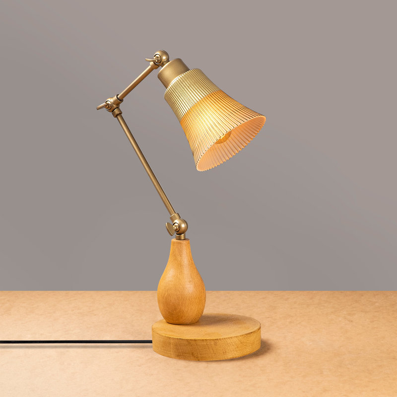 Solid Wood Desk Lamp