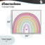 Giclée encadrée «Rainbow Love & Heart», conception par Susan Ball-525649701-525649699