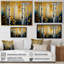 Into A Golden Birch Forest I - Paysage, art mural sur toile-737518821-736241023
