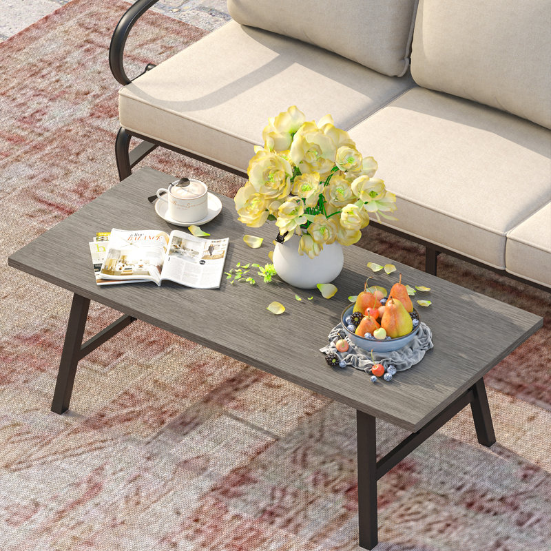 Balderston Rectangular Outdoor Coffee Table , 42.3 " W 21.4 " D