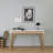 Wave 53,54" Rectangular Writing Desk 2 Drawers 