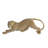 Nifao Stretching Panther Black Resin Sculpture with Beaded Texture - Luxury Designer Animal Décor - 15" x 4" x 6"H-258824251