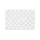 kate spade new york Dotted Woven Bath Rug, 21 in x 34 in, 100% Cotton Quick Dry French Navy Bath Mat