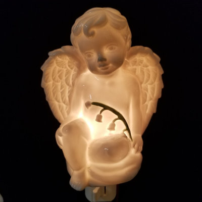 Johnavan Angel with Branch Night Light