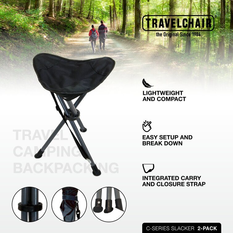 Travel Chair - C-Series Slacker - Black