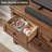 Addeline 54"W Farmhouse 7 - Drawers Dresser Organizer, Wood Rustic Wide Chest of Drawers-1621100515