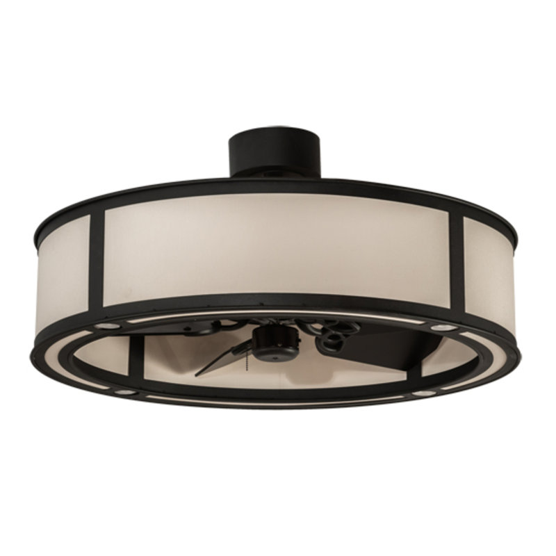 Smythe Craftsman LED Downrod Ceiling Fan