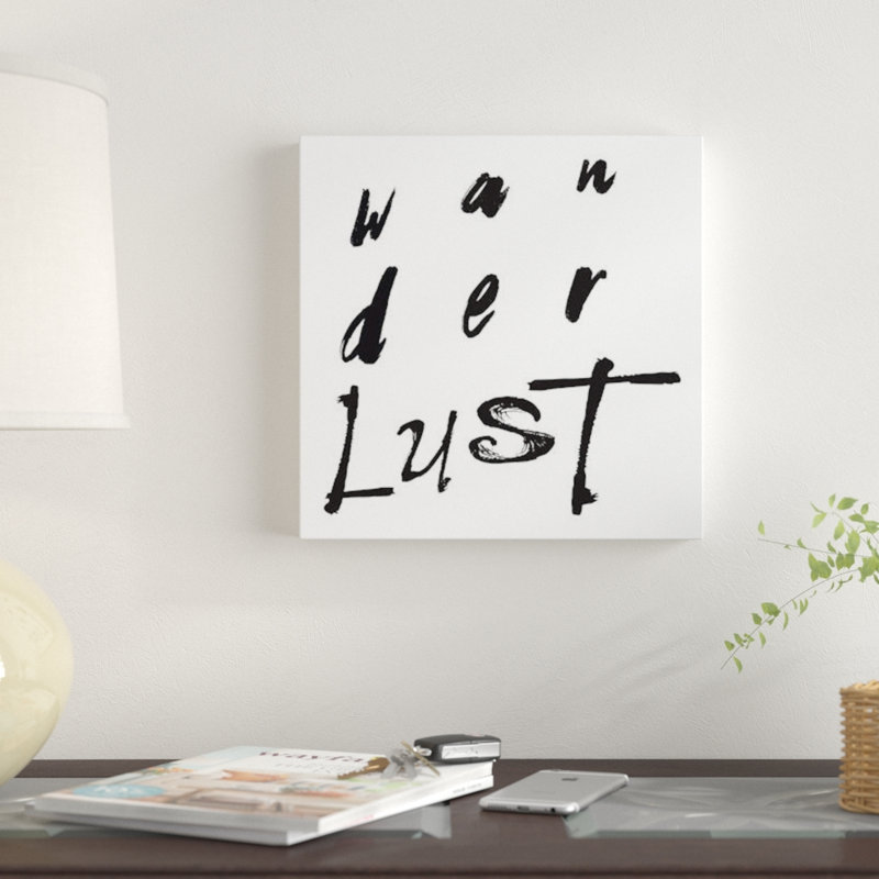 " Wanderlust " by Honeymoon Hotel, 18" H x 18" W x 1.5" D