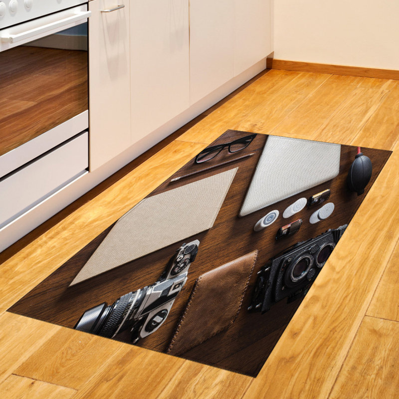 Indie High Density Long Fiber Poly Threads Decorative Area Rug Carpet, Rectangle 2'7" x 5'