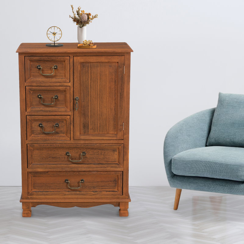 Bedroom Storage Cabinet with 5 Drawers | Wayfair Deals