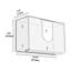 Acrylic Paper Towel Dispenser,Wall Mounted,Folded,Excellent Weather Resistance