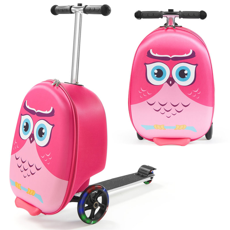 Valise à roulettes pour enfants avec roues Flash