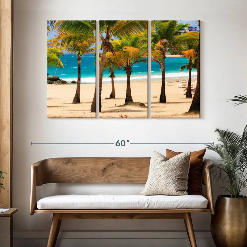 Gillard San Juan Caribbean Beach, 32" H x 50" W
