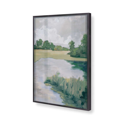 «Peaceful Riverside View II», impression