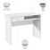 Burham 40" W Rectangle Small Space Writing Desk
