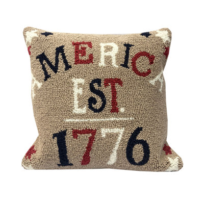 Oreiller America 1776 taupe