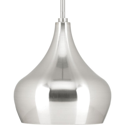 Luminaire suspendu en forme de larme à 1 lumière Laurence