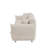 110" Camel Lambswool Sherpa 4-Seat Sofa, Modular Design with 3 Pillows