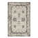 Tilbury Light Gray Floral Ornamental Area Rug