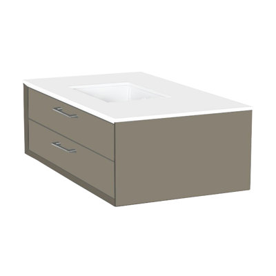 Gemelli 36'' W Vanity Top