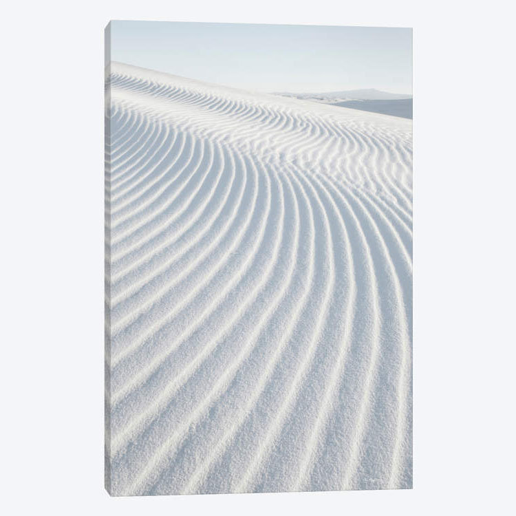 « white sables i, no border », reproduction de photo sur toile, H 40 po x l 26 po x P 1,5 po, Toile tendue, Pas de tapis