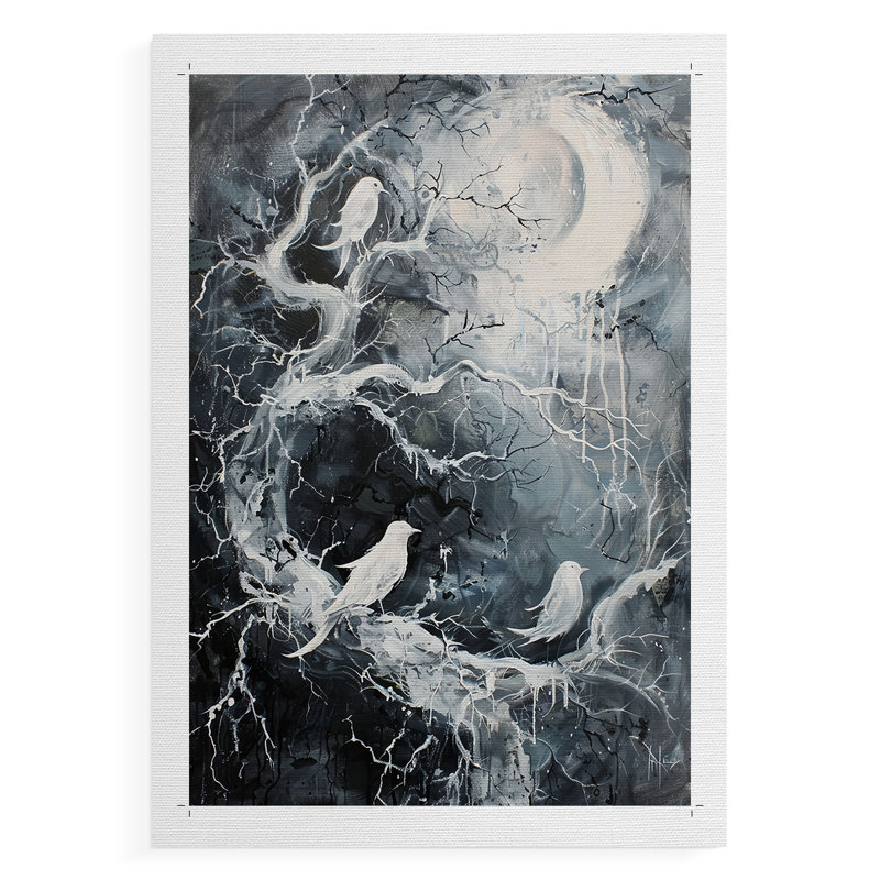 ANIMAUX, série Xl - Impression sur toile seulement - NON-CADRE, H 18 po x l 12 po