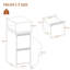 20 cm W Bedside Table