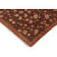 Tapis brun / rouille en laine noué à la main 9 pi 10 po x 13 pi 6 po Tricia