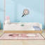 Lit plateforme simple tapissier avec coussins et sacs de rangement pour animaux-8846591
