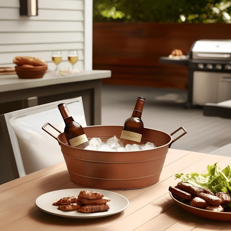 Melson Metal Beverage Tub