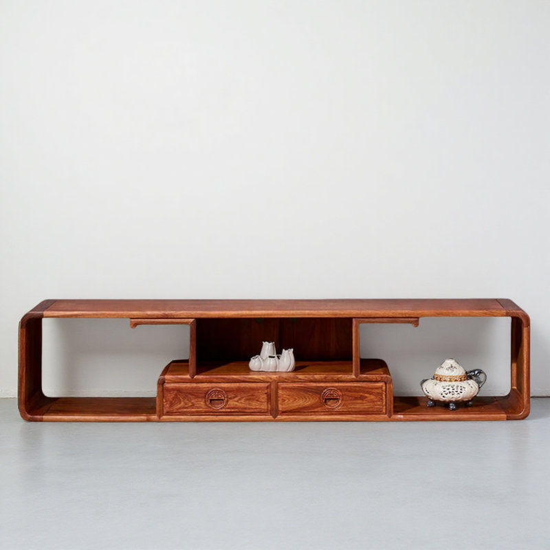 Meuble télé Minimalist Creative, H 16,14 po x L 77,95 po x l 18,11 po