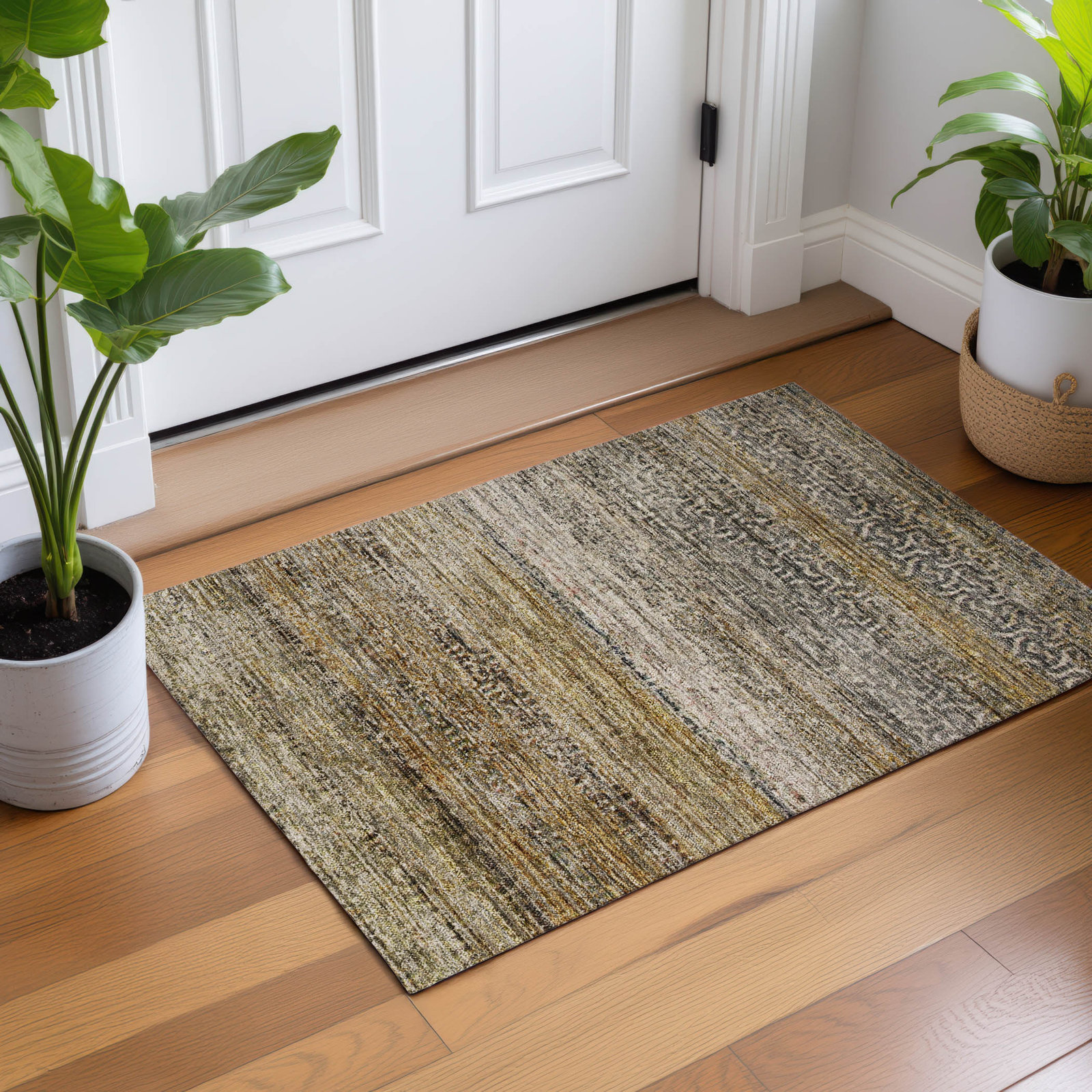 Rug, Taupe, 2'6" x 3'10"