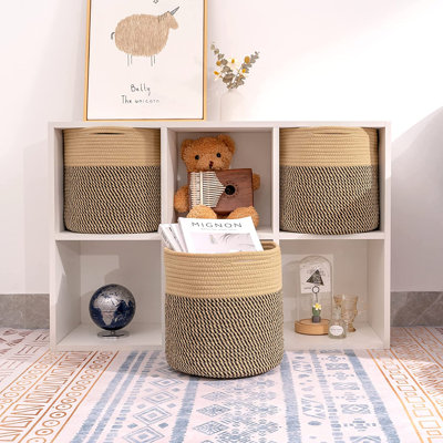 Ensemble de paniers en tissu