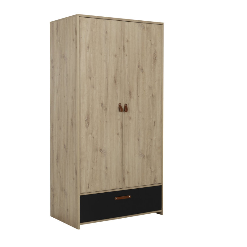 Ricka 2 Door Manufactured Wood Wardrobe