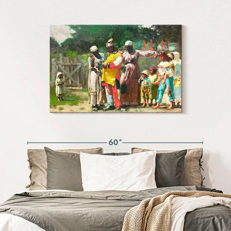 Dressing For The Carnival, 30" H x 45" W