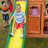 Backyard Discovery Oakmont Cedar Wood Swing Set with Wave Slide, Clubhouse, Playhouse, and Snack Bar Window