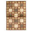 Hand Knotted Wool Area Rug in Red