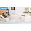 Canapé modulaire en velours côtelé 109 pièces 3 pièces 109 po-355766598