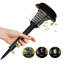 Droz Black Low Voltage Solar Powered Integrated LED Pathway Light Pack