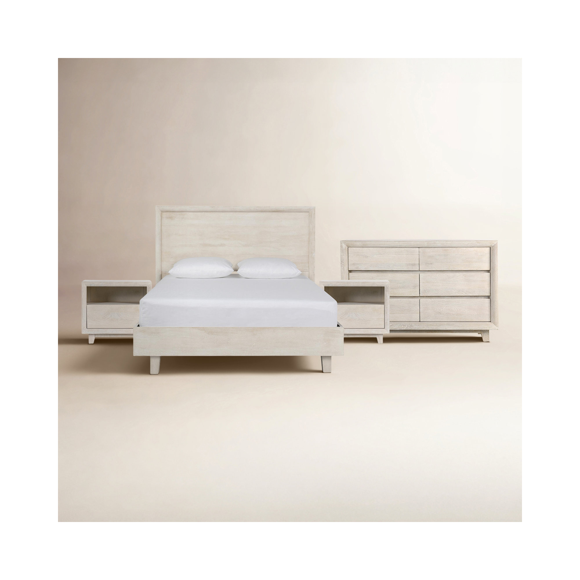 Longfellow 4 Piece Bedroom Set, California King